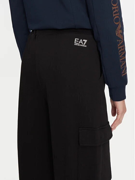 EMPORIO ARMANI EA7  Pantalone Con Tasconi Logo Retro Donna |  JEK PIT