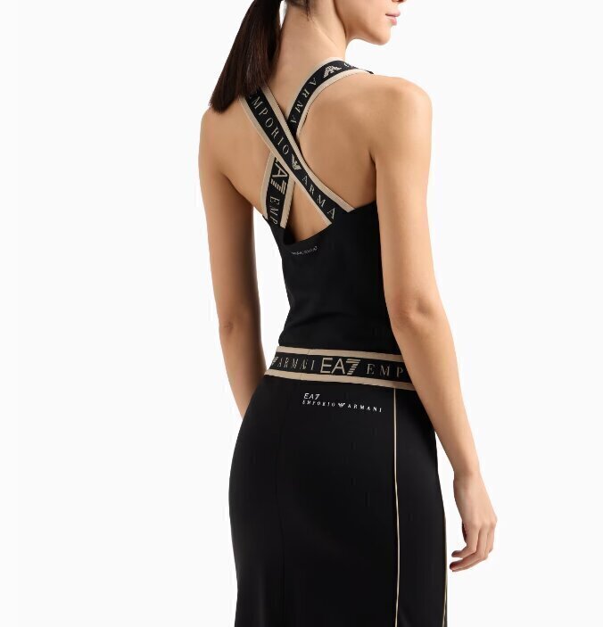 EMPORIO ARMANI EA7  Bodyshirt Logo Fronte e Retro Donna |  JEK PIT