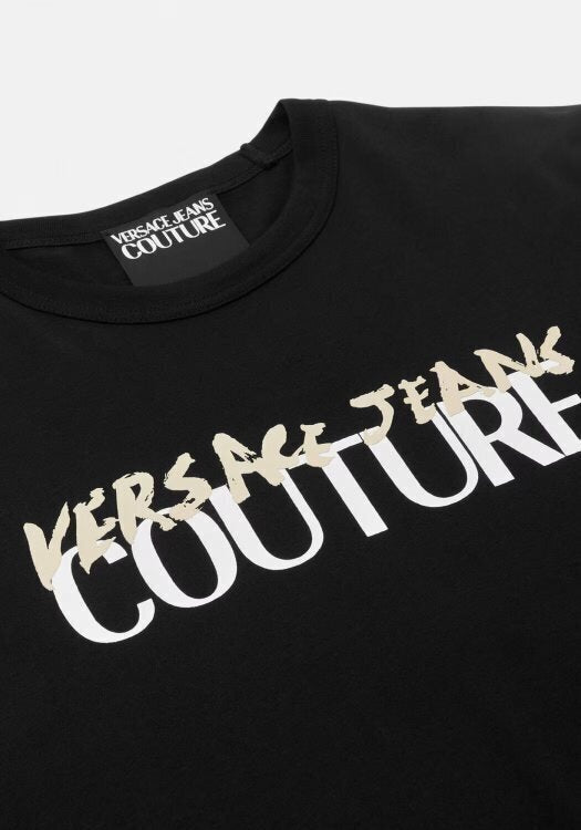 VERSACE JEANS  t-Shirt Con Stampa e Signature Uomo |  JEK PIT