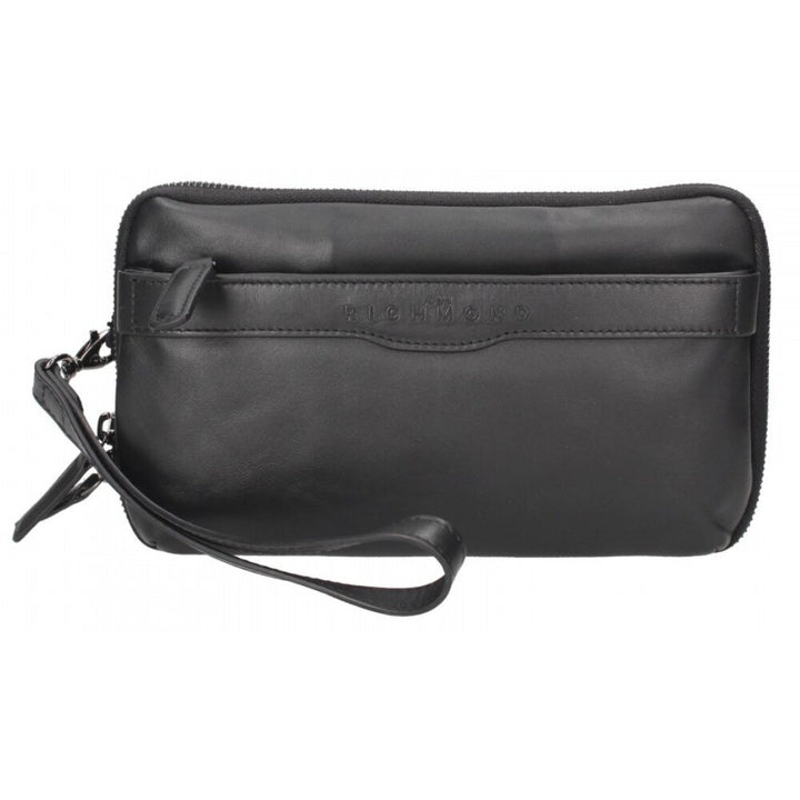 JOHN RICHMOND  Pouch Pelle Con 3 Zip Uomo |  JEK PIT