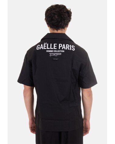 GAELLE  Camicia Logo e Stampa Retro Gr Uomo |  JEK PIT