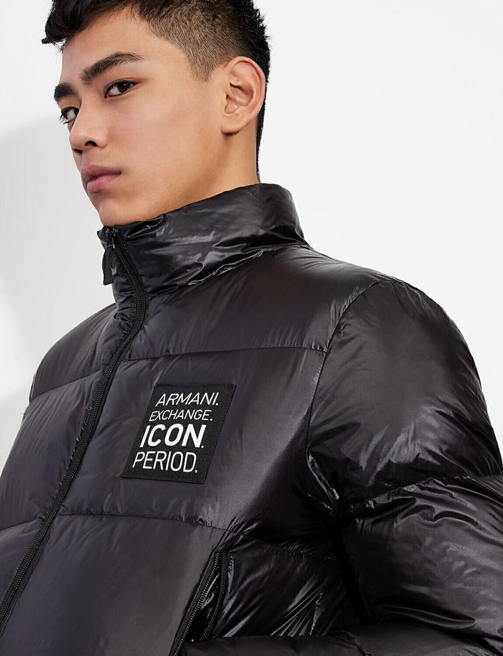 ARMANI EXCHANGE  Bomber Semi Lucido Icon Period Uomo |  JEK PIT