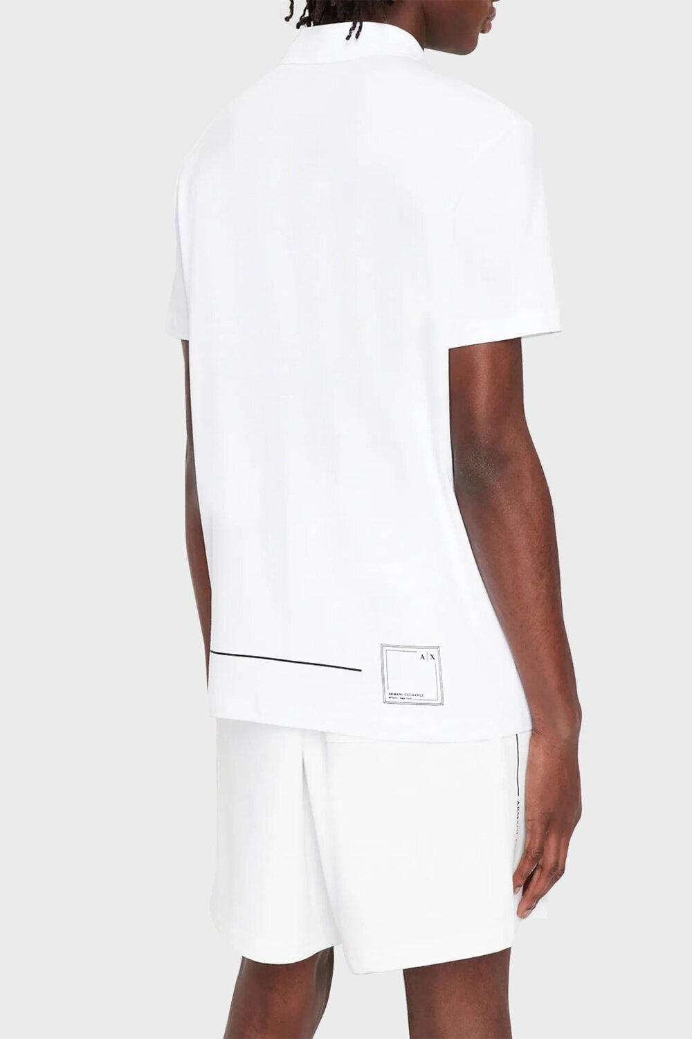 ARMANI EXCHANGE  Polo Logo Linea Laterale Vert. Uomo |  JEK PIT