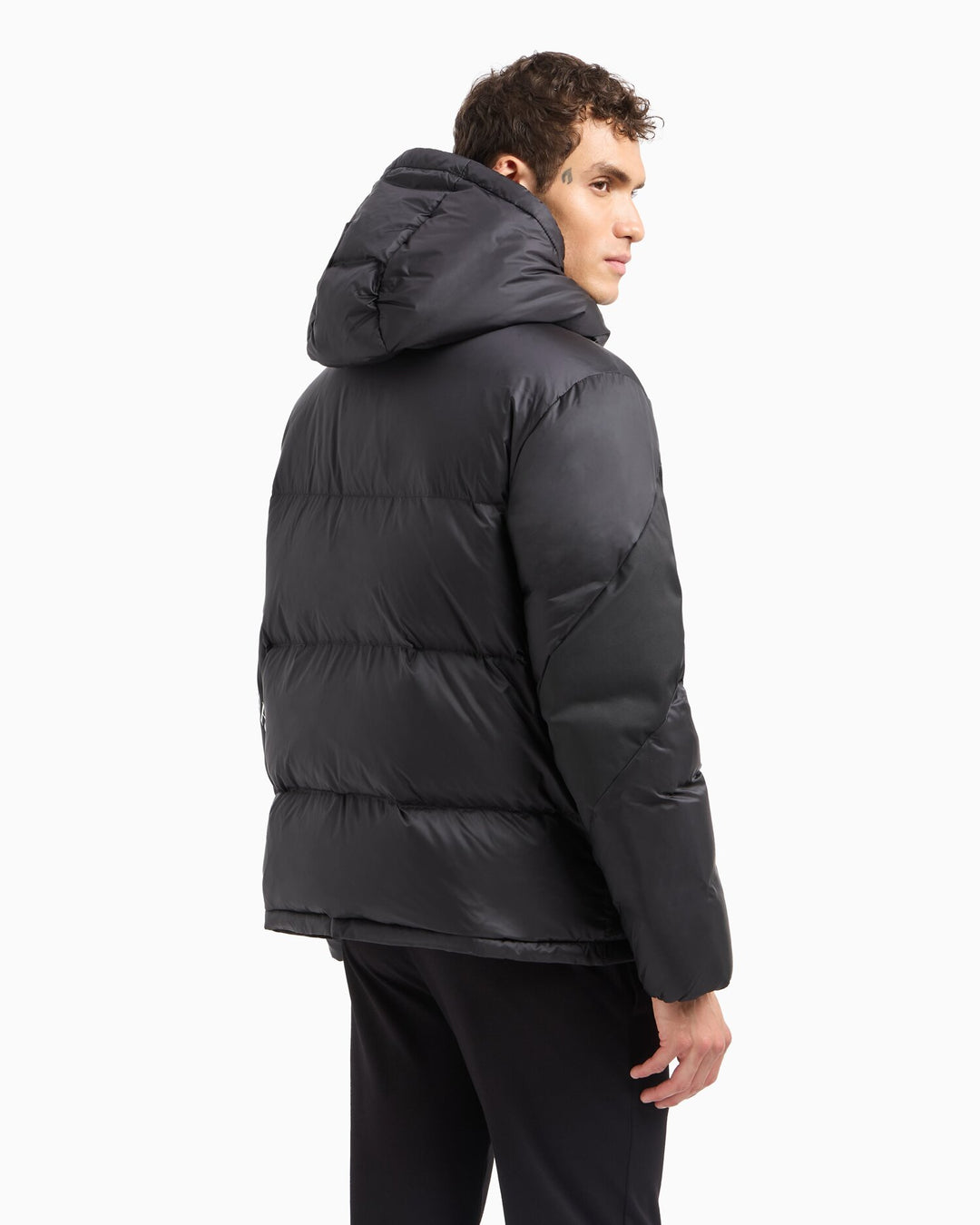 EMPORIO ARMANI EA7  Piumino Capp. Logo Manica Gr Uomo |  JEK PIT