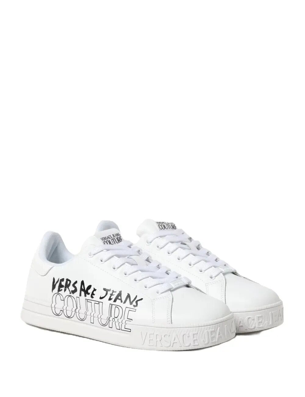 VERSACE JEANS  Sneakers Fondo Court 88 Doppio Logo Uomo |  JEK PIT
