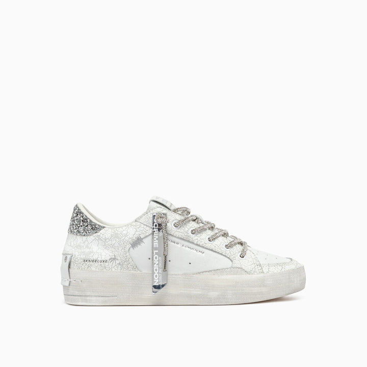 CRIME LONDON  Sneakers Vintage Lacci e Retro Strass Donna |  JEK PIT