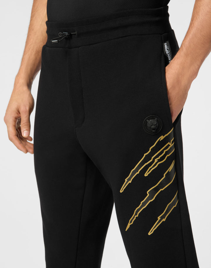 PLEIN SPORT  Pantalone Stampa e Logo Tiger Uomo |  JEK PIT