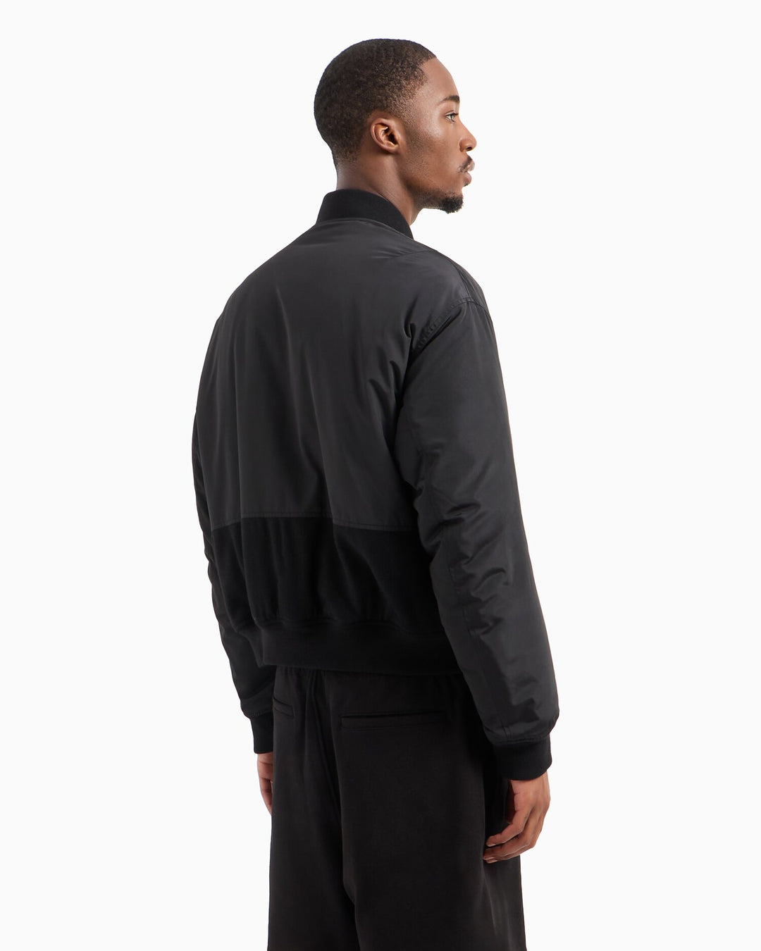 ARMANI EXCHANGE  Giubbino Misto Panno Logo Gomm. Uomo |  JEK PIT