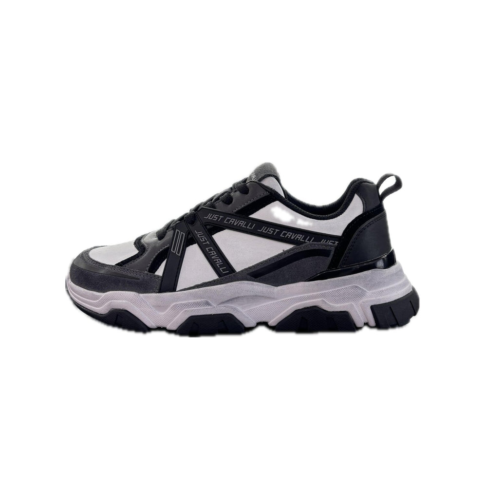 JUST CAVALLI  Sneakers Fondo Liuk Dis.sh5 Multilogo Uomo |  JEK PIT