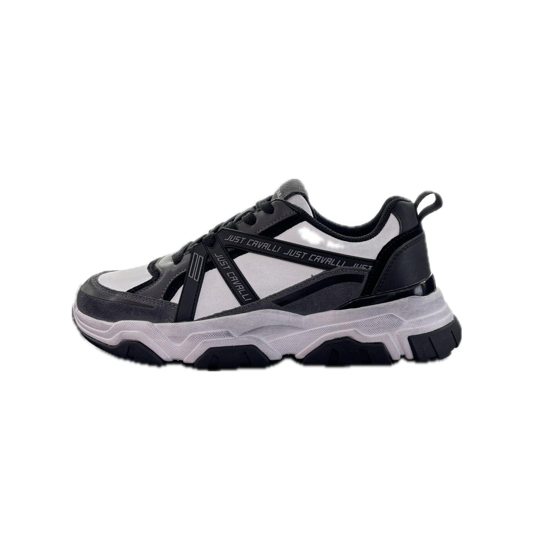JUST CAVALLI  Sneakers Fondo Liuk Dis.sh5 Multilogo Uomo |  JEK PIT