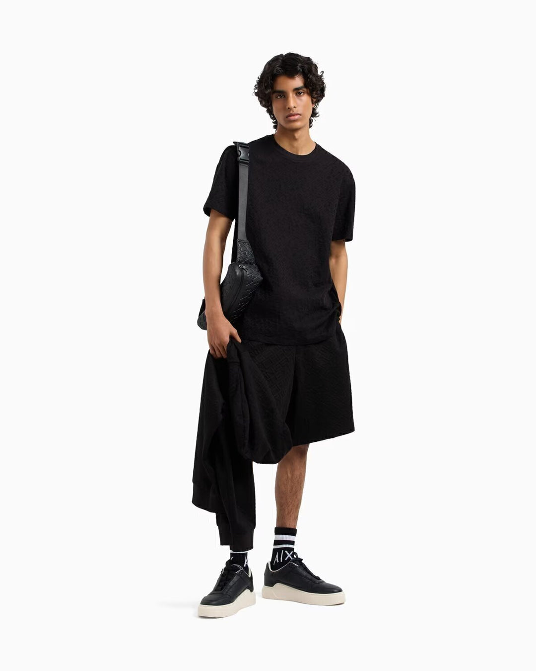 T-Shirt Regular Logo Allover Uomo - JEK PIT