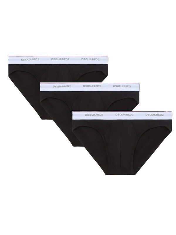 DSQUARED2  Slip 3-Pack Brief Logo Su Elastico Uomo |  JEK PIT