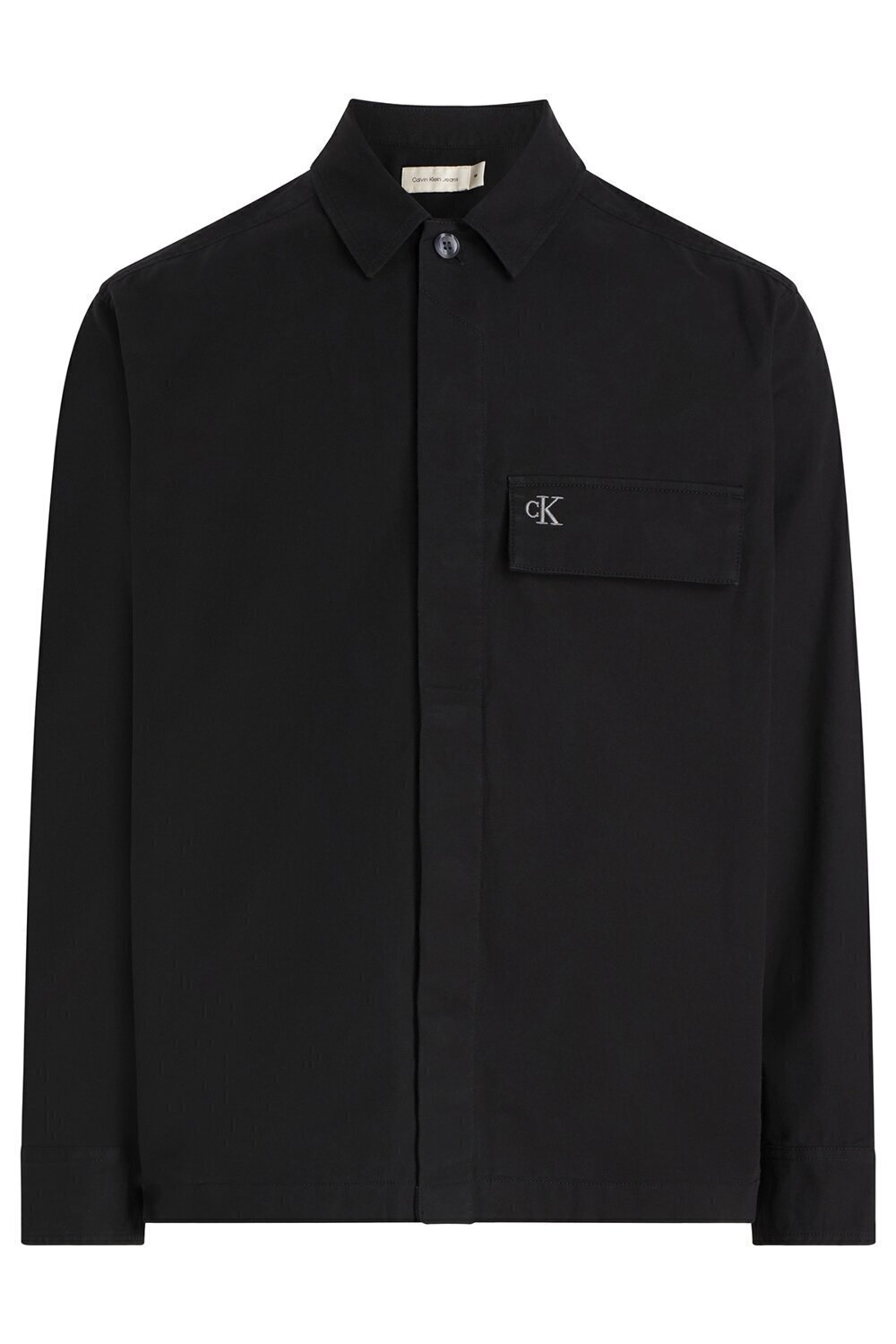 CALVIN KLEIN  Camicia Bott. Nascosti Logo Ricam. Uomo |  JEK PIT