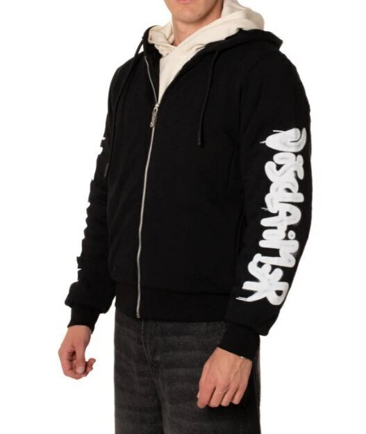 DISCLAIMER  Giubbotto Full Zip Con Cappuccio Uomo |  JEK PIT