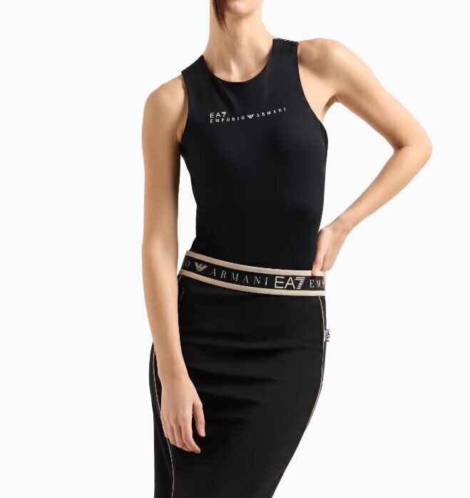 EMPORIO ARMANI EA7  Bodyshirt Logo Fronte e Retro Donna |  JEK PIT