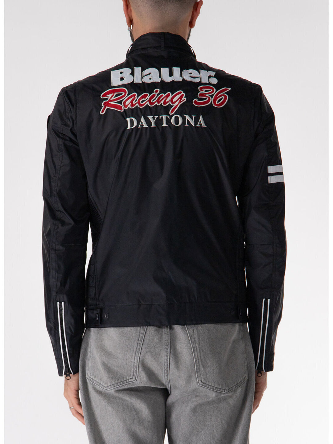 BLAUER  Giubbino Foder. Fascia e Stampa Retro Uomo |  JEK PIT