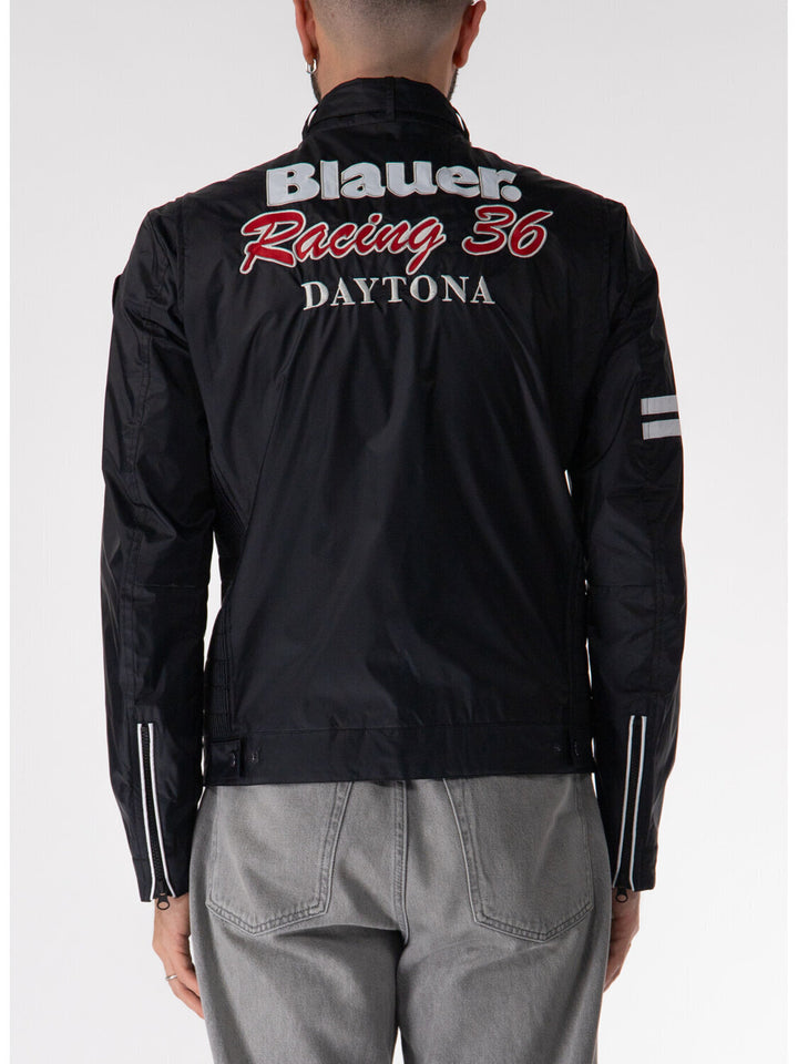 BLAUER  Giubbino Foder. Fascia e Stampa Retro Uomo |  JEK PIT