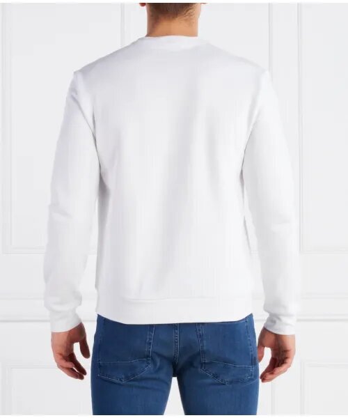 EMPORIO ARMANI EA7  Felpa Giro Logo Maxi Uomo |  JEK PIT