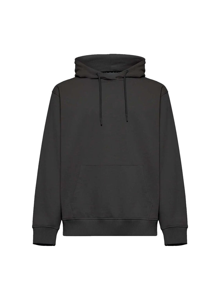 JOHN RICHMOND X  Felpa Capp. Logo Floccato Retro Uomo |  JEK PIT