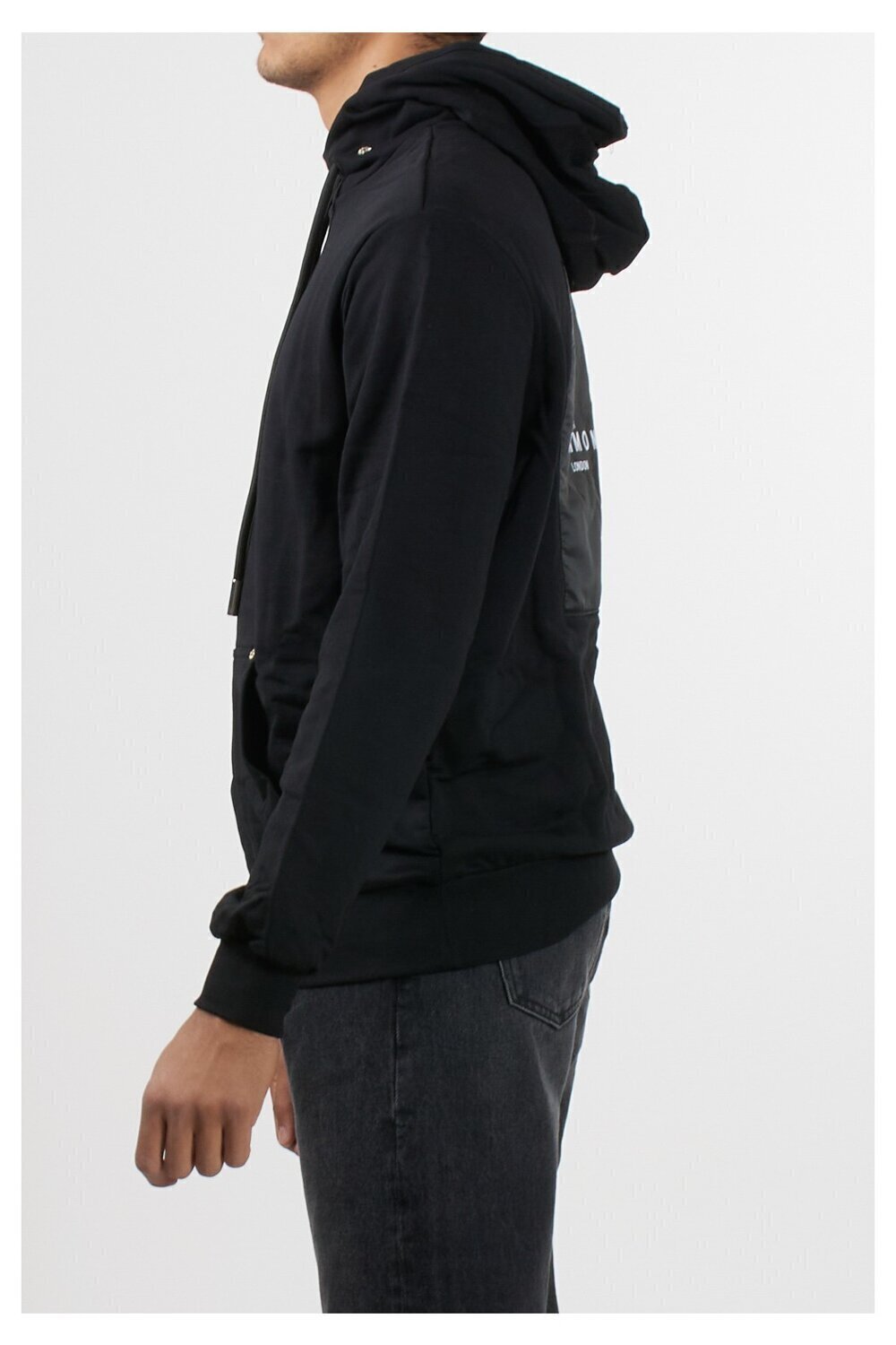 JOHN RICHMOND  Felpa Capp. Logo Su Toppa Retro Gr Uomo |  JEK PIT