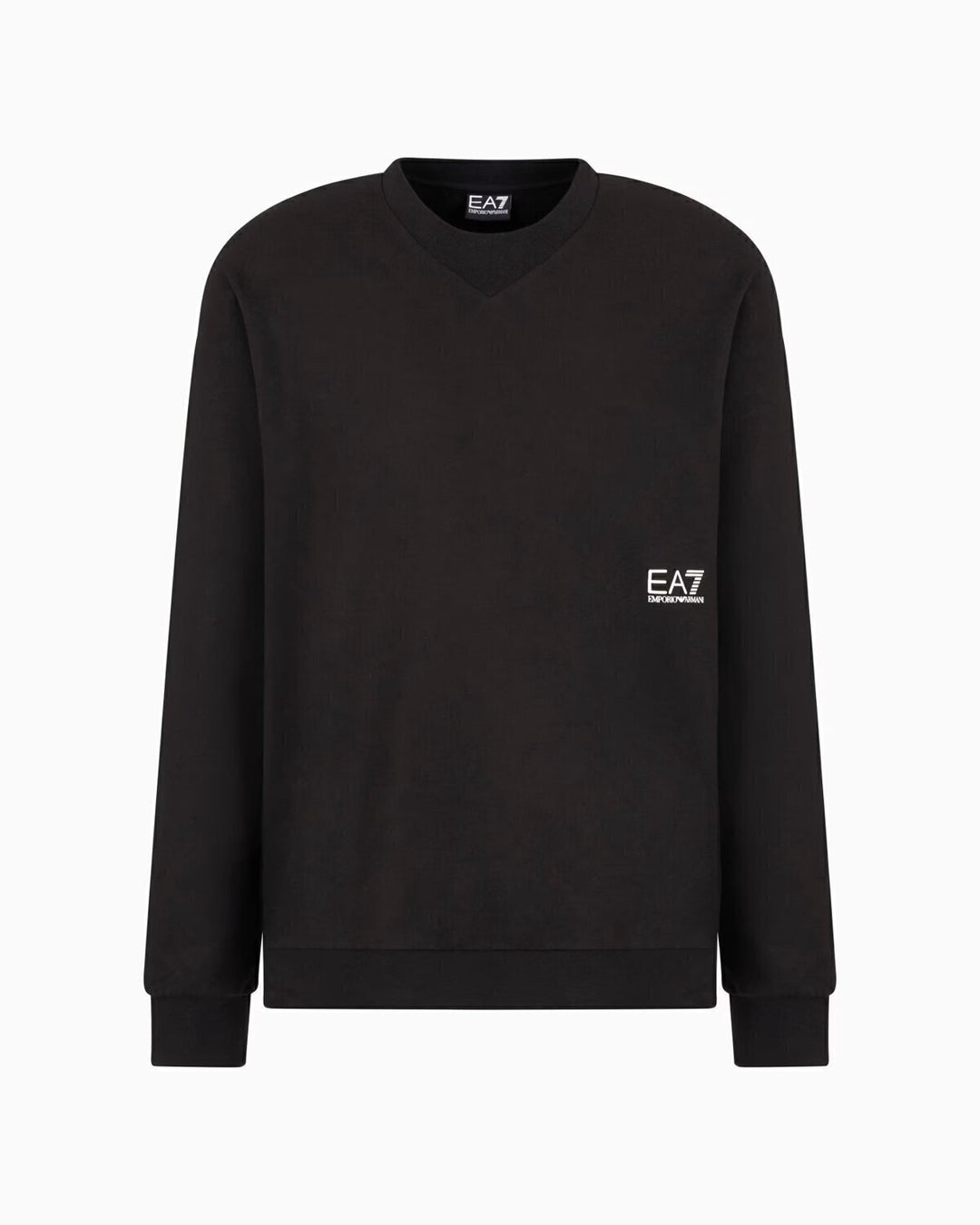 EMPORIO ARMANI EA7  Felpa Giro Logo Retro Spalla Gr Uomo |  JEK PIT