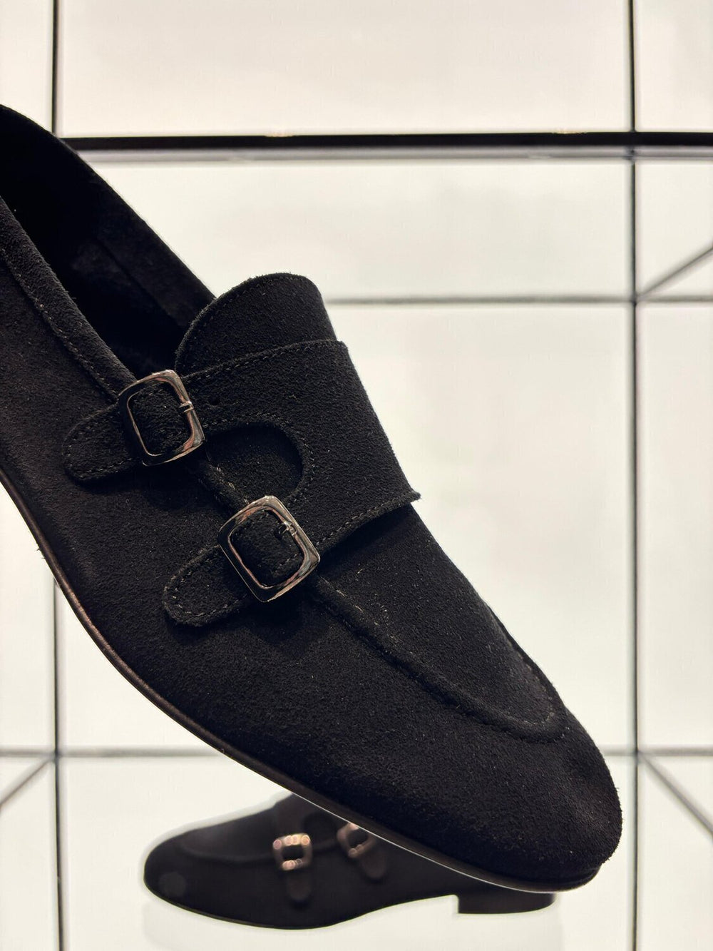 NICOL SMITH  Mocassino Camoscio D. Fibbia Uomo |  JEK PIT