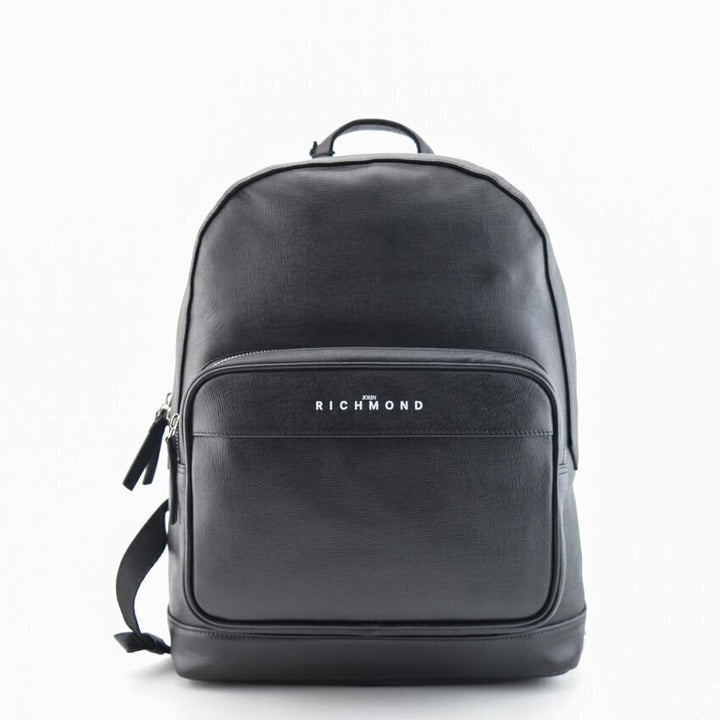 JOHN RICHMOND  Zaino Pelle Doppia Zip Logo Pc Uomo |  JEK PIT