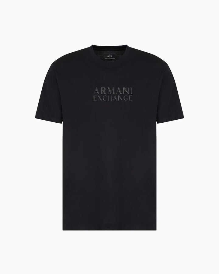 ARMANI EXCHANGE  t-Shirt Girocollo Logo Rilievo Grande Uomo |  JEK PIT