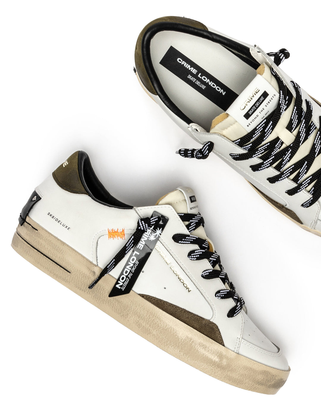 CRIME LONDON  Sneakers Sk8 Deluxe Retro Green Uomo |  JEK PIT