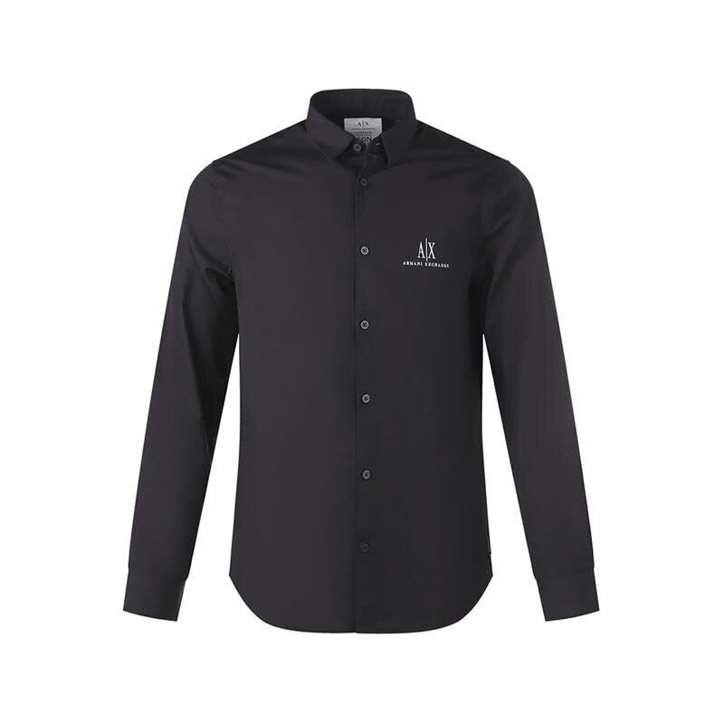 ARMANI EXCHANGE  Camicia Con Logo Ricamato Uomo |  JEK PIT