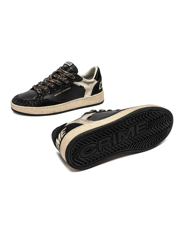 CRIME LONDON  Sneakers Chelsea Brill Lacci Leop Donna |  JEK PIT