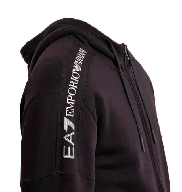 EMPORIO ARMANI EA7  Felpa Capp. Logo Banda Spalla Uomo |  JEK PIT