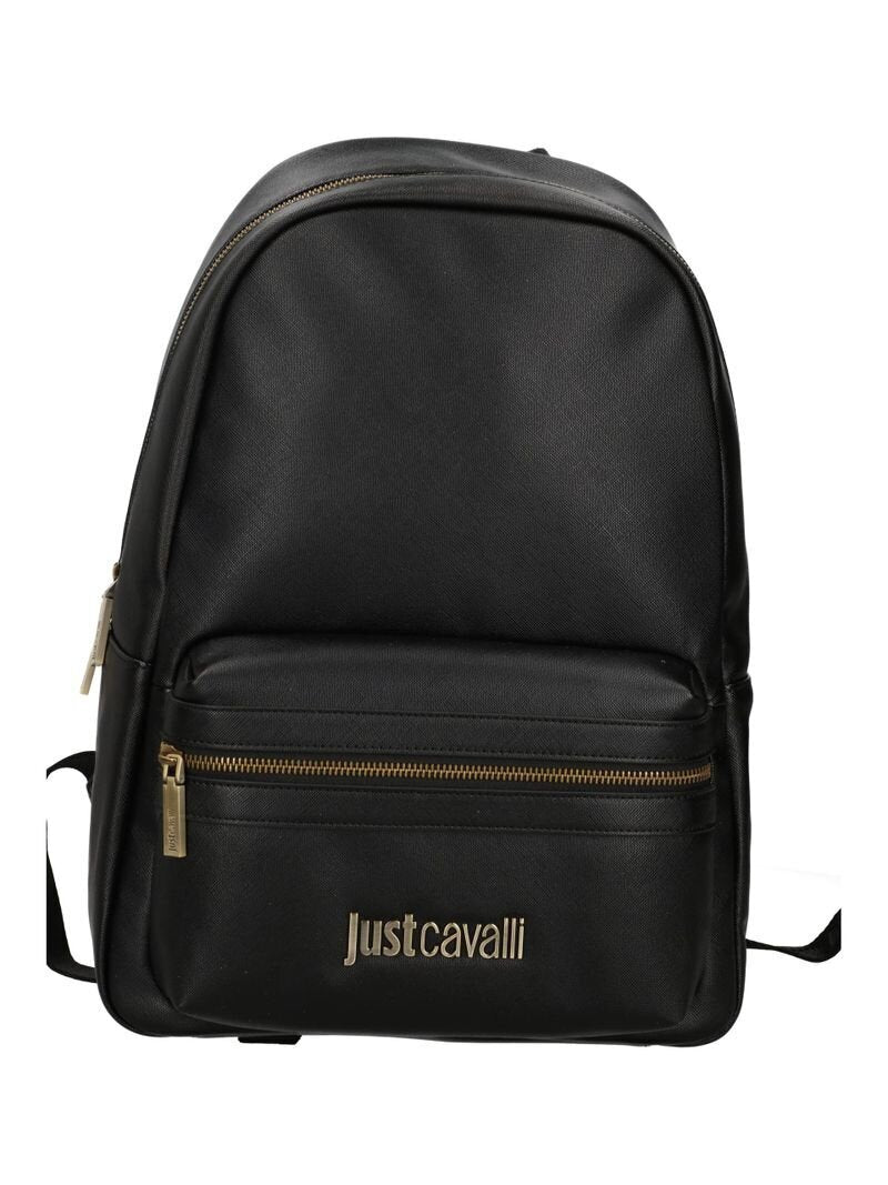 JUST CAVALLI  Zaino In Saffiano Jc Metal Lettering Uomo |  JEK PIT