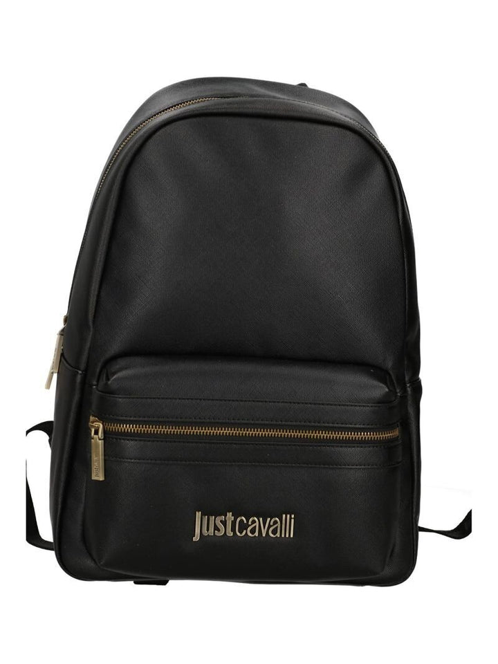 JUST CAVALLI  Zaino In Saffiano Jc Metal Lettering Uomo |  JEK PIT