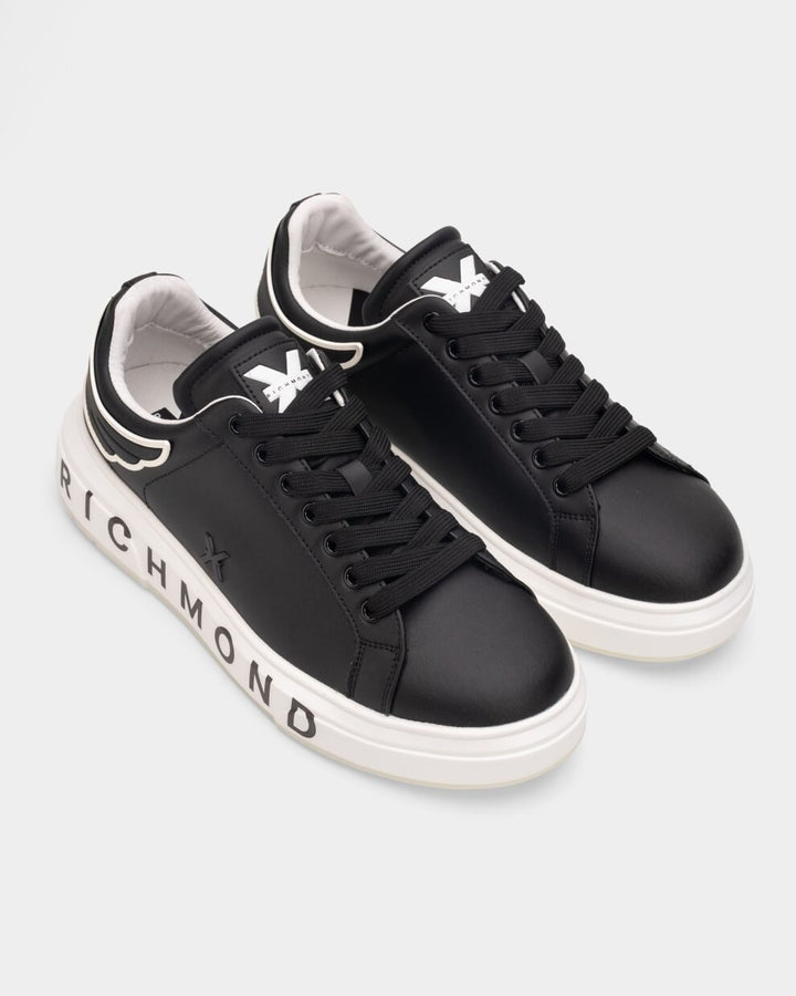 JOHN RICHMOND  Sneakers Leather Logo Su Para Uomo |  JEK PIT