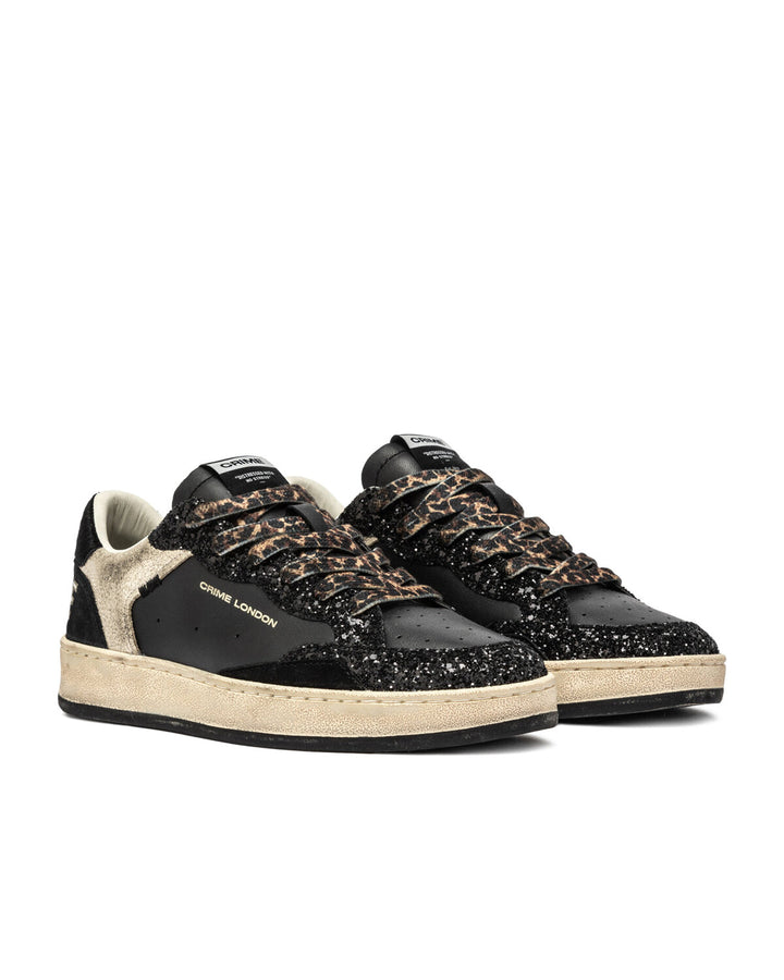CRIME LONDON  Sneakers Chelsea Brill Lacci Leop Donna |  JEK PIT