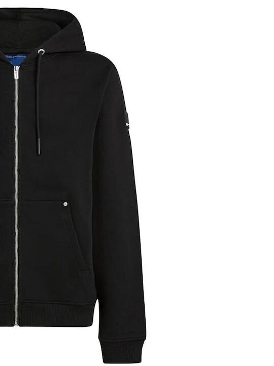 KARL LAGERFELD  Felpa Con Zip Patch Uomo |  JEK PIT