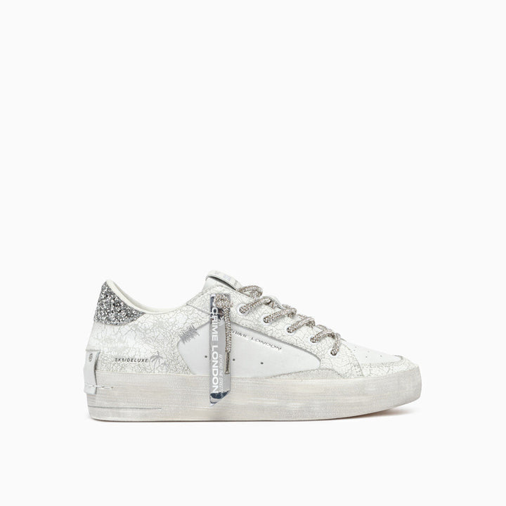 CRIME LONDON  Sneakers Vintage Lacci e Retro Strass Donna |  JEK PIT