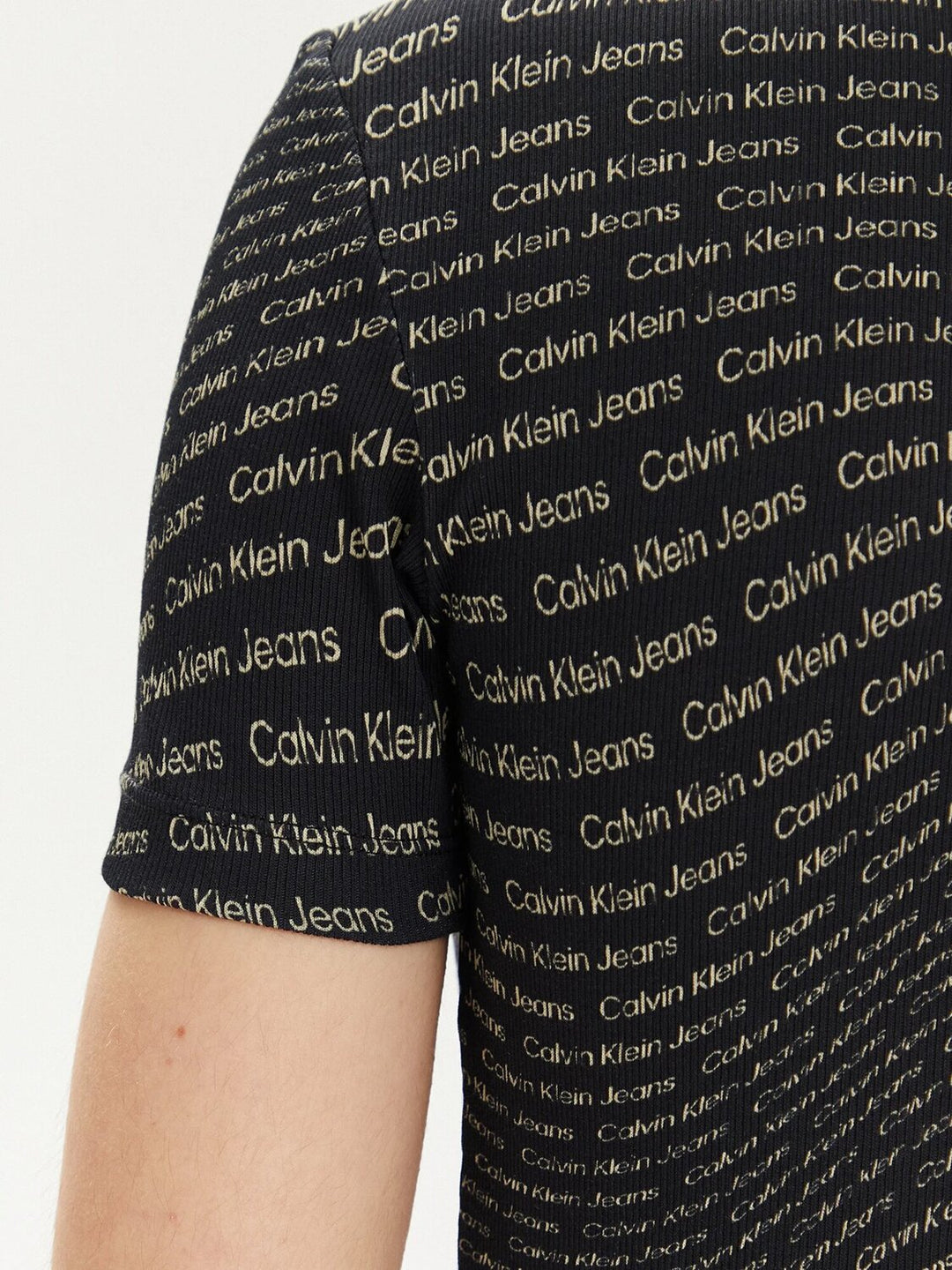 CALVIN KLEIN  t-Shirt Lupetto Logo Allover Donna |  JEK PIT