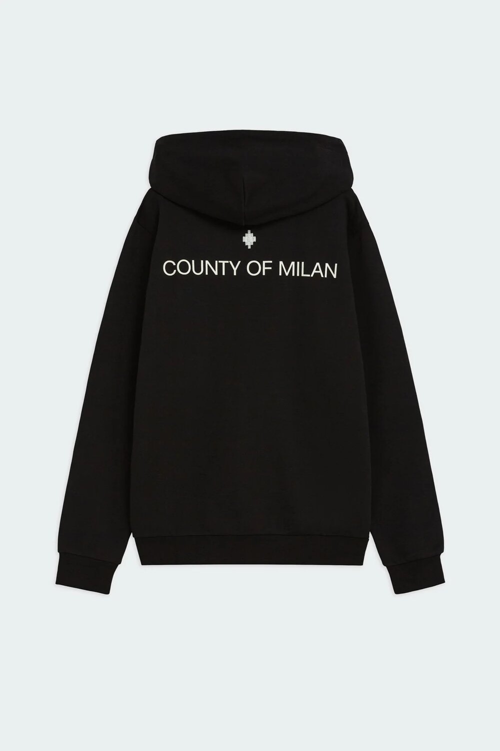 COUNTY OF MILAN - BURLON  Felpa Zip Logo Stampa Retro Uomo |  JEK PIT
