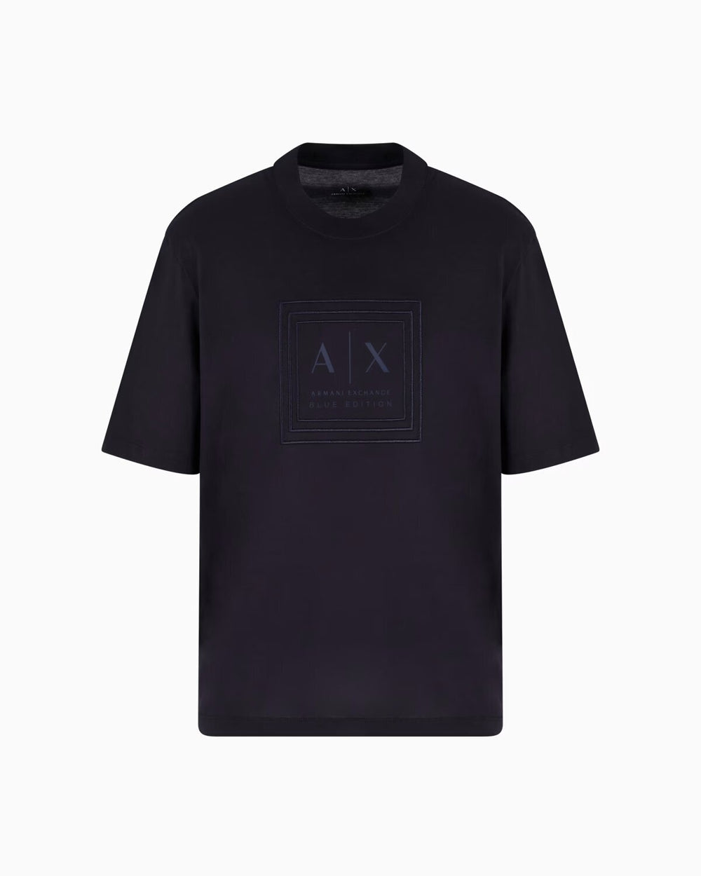 ARMANI EXCHANGE  t-Shirt Logo Triplo Riquadro Ricamato Uomo |  JEK PIT