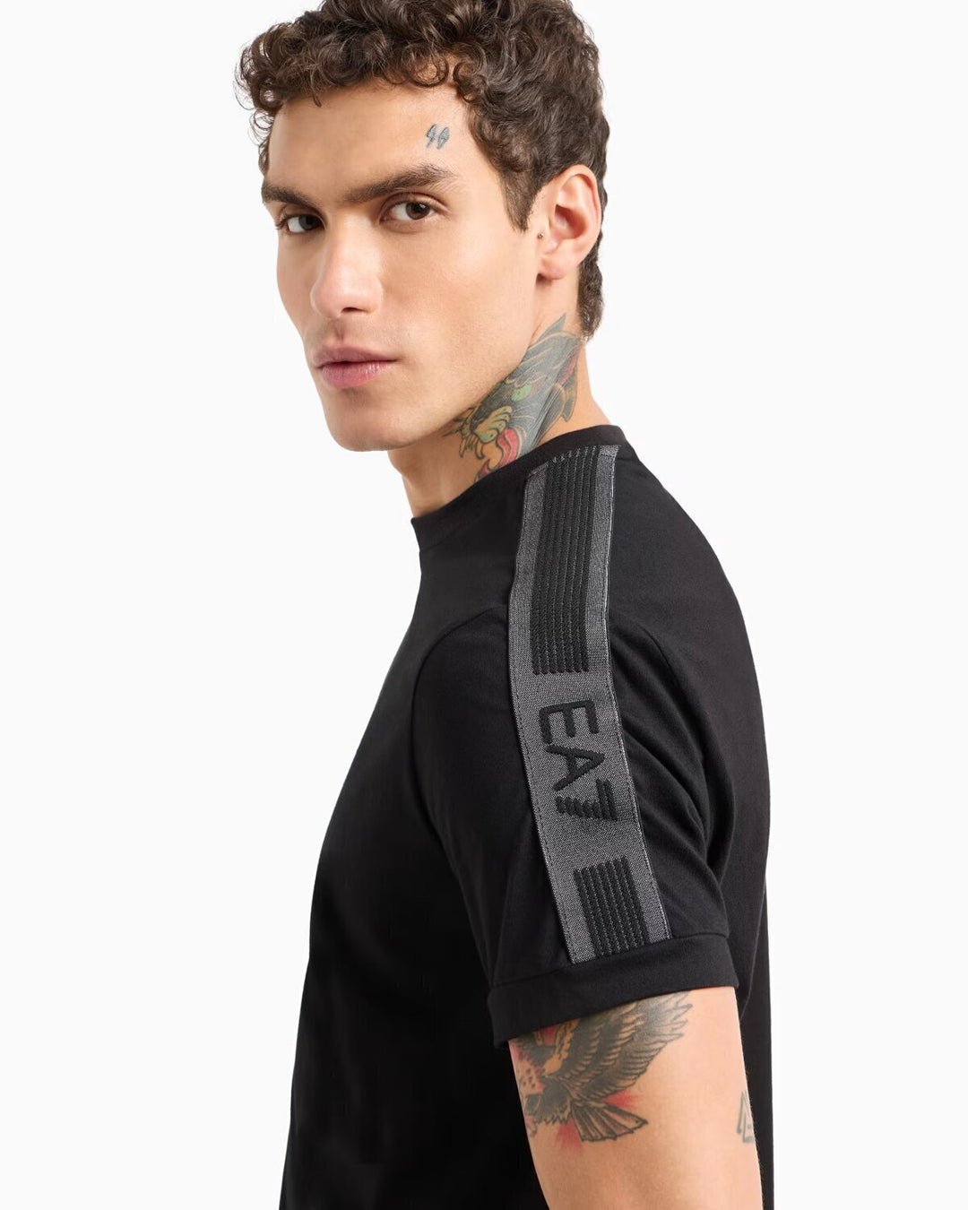 EMPORIO ARMANI EA7  t-Shirt Train Logo Series Su Banda Uomo |  JEK PIT