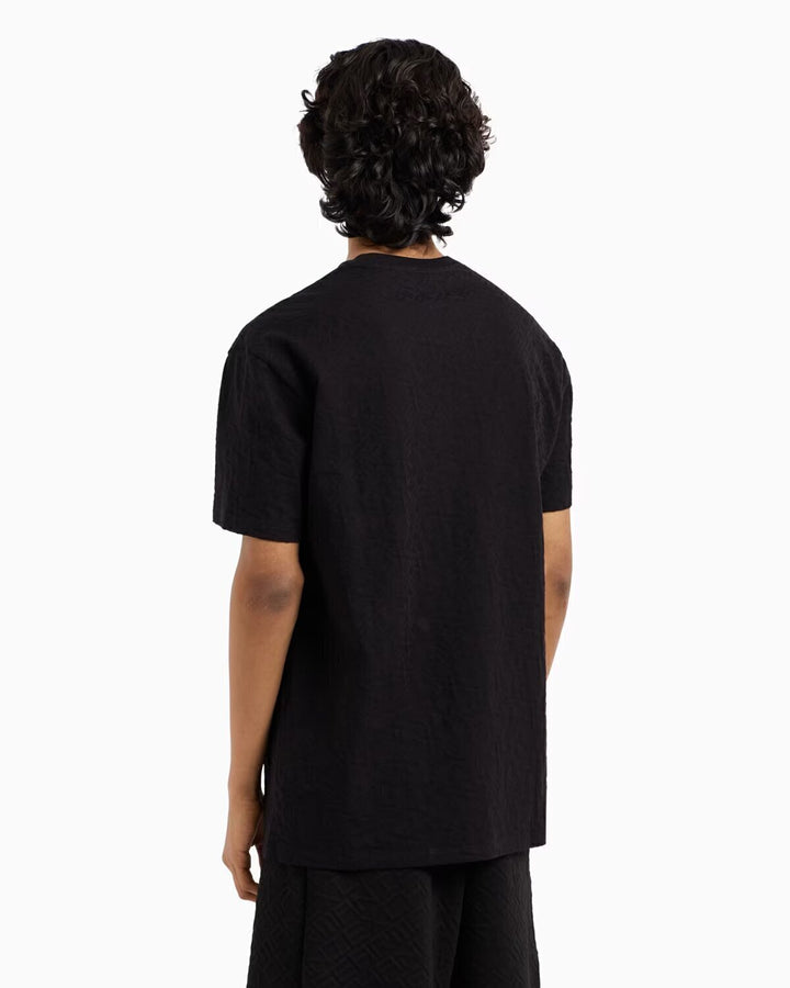 T-Shirt Regular Logo Allover Uomo - JEK PIT