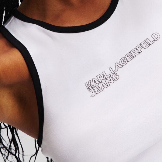 KARL LAGERFELD  Top Klj Outline Logo Pc Donna |  JEK PIT