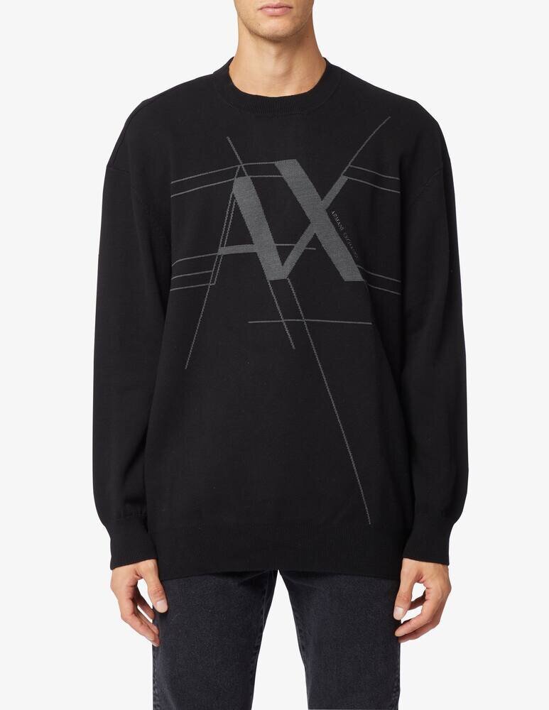 ARMANI EXCHANGE  Maglione Stampa Logo Uomo |  JEK PIT