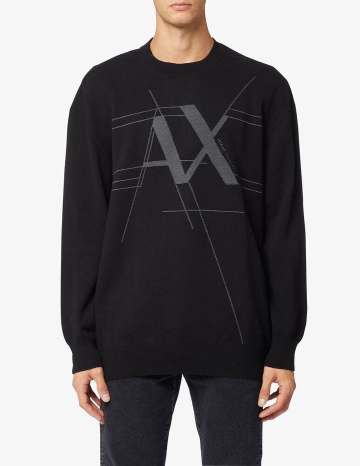 ARMANI EXCHANGE  Maglione Stampa Logo Uomo |  JEK PIT