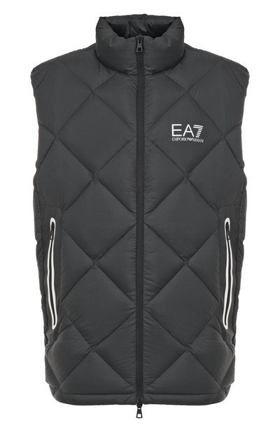 EMPORIO ARMANI EA7  Smanicato Vountain Trapuntato Logo Picco Uomo |  JEK PIT