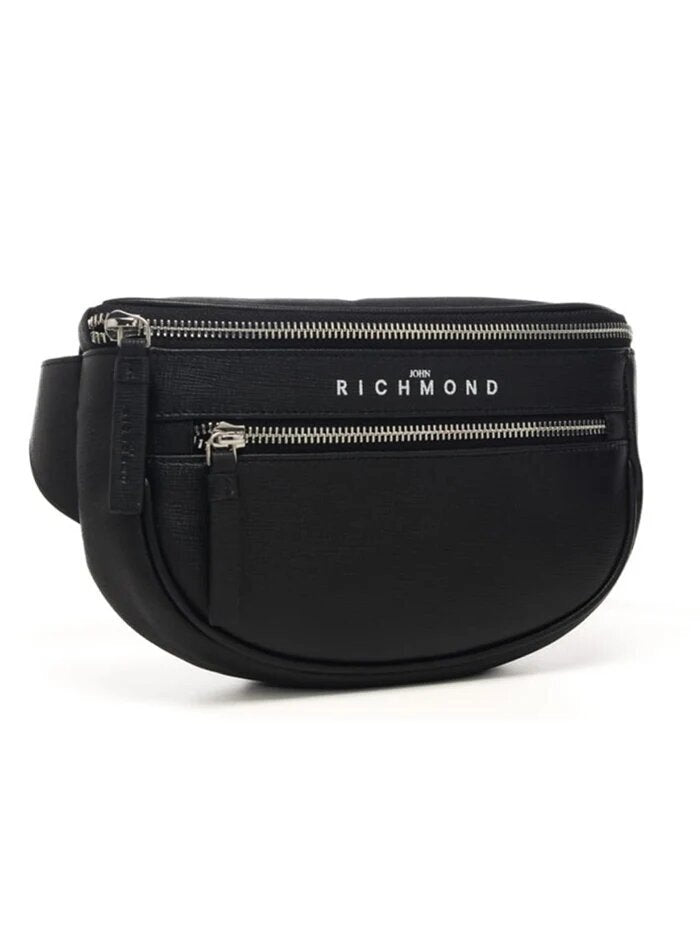 JOHN RICHMOND  Marsupio Doppia Zip Logo Pc Uomo |  JEK PIT