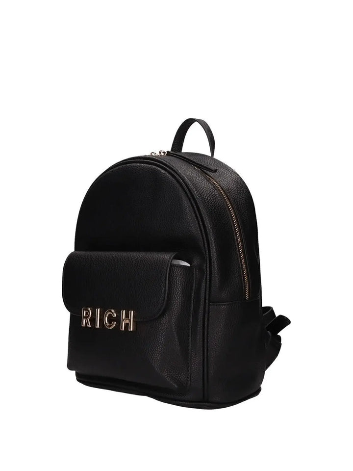 JOHN RICHMOND  Zaino In Pelle Logo Metallico Gr Donna |  JEK PIT