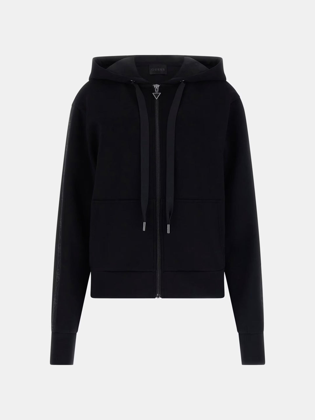 GUESS  Felpa Con Zip Logo Banda Laterale Donna |  JEK PIT